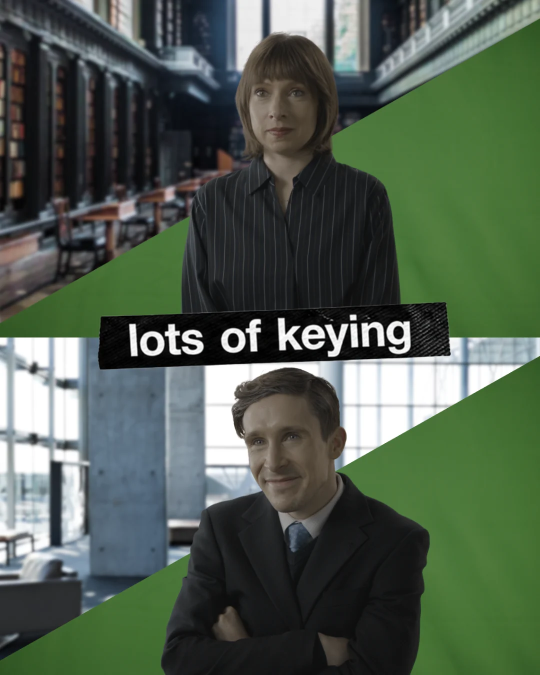 SNL UK Series 1 VFX example